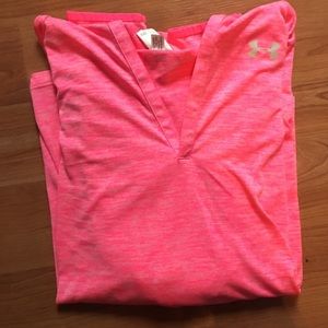 Neon Pink UA Hoodie